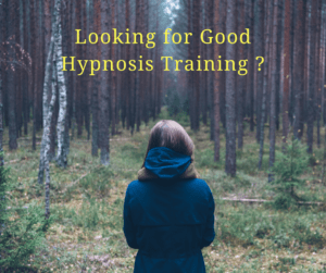 Looking for Good Hypnosis Training